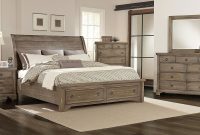 Whiskey Barrel Storage Bedroom Set Rustic Gray intended for measurements 1900 X 1024