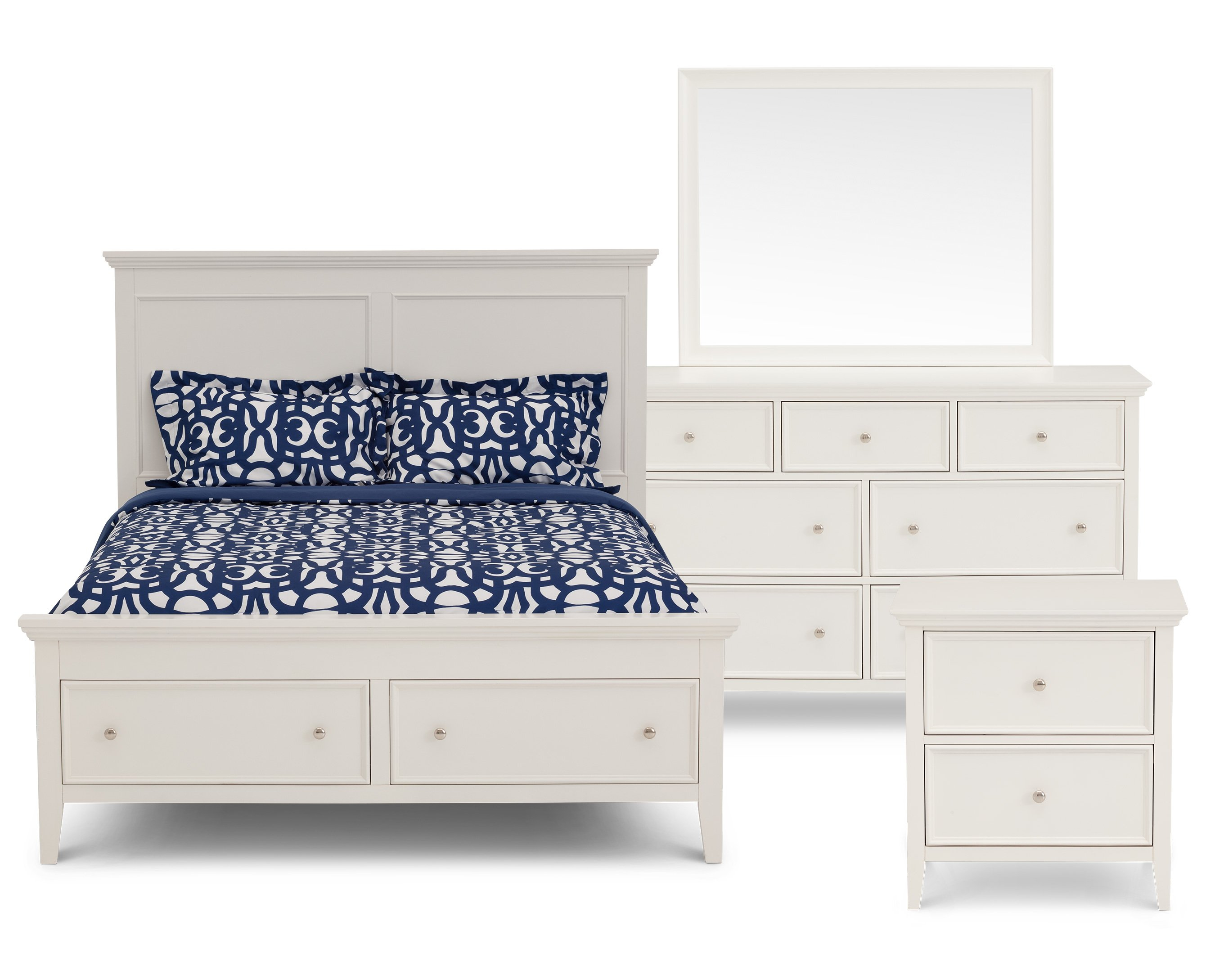 White Bedroom Sets Bedroom Furniture Sets Furniture Row for dimensions 2700 X 2178