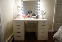 White Bedroom Vanity Bedroom Vanity Sets With Lighted Mirror within measurements 4912 X 3264