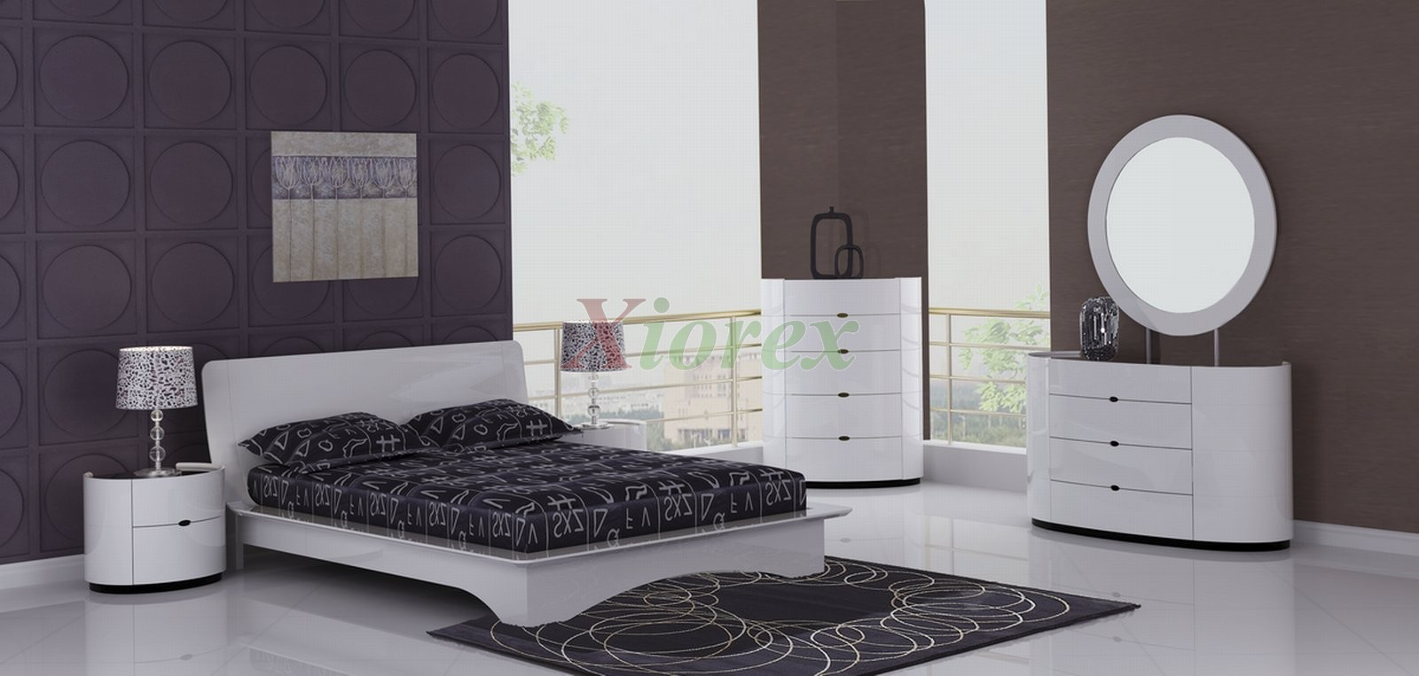 White Contemporary Bedroom Sets Interesting Design Ideas Eri All inside sizing 1600 X 763