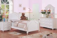 White Kids Poster Bedroom Furniture Set 175 Xiorex in proportions 1600 X 1040