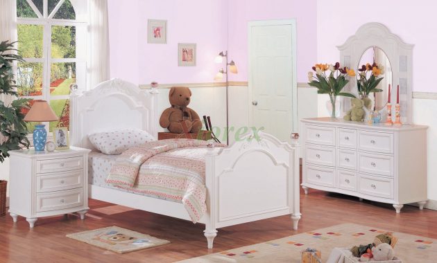 White Kids Poster Bedroom Furniture Set 175 Xiorex in proportions 1600 X 1040