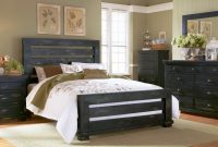 Willow Slat Bedroom Set Distressed Black inside dimensions 1713 X 900