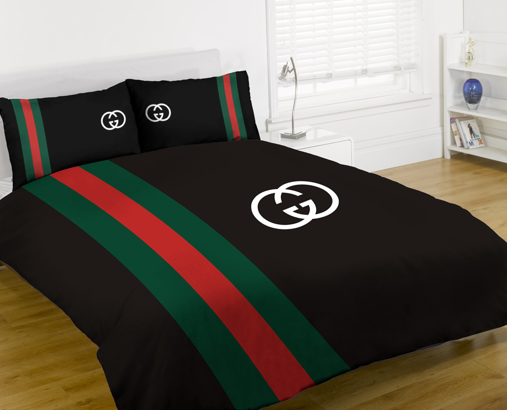 Wonderful Gucci Bed Set Bearpath Acres Installing Gucci Bed Set within size 1000 X 808
