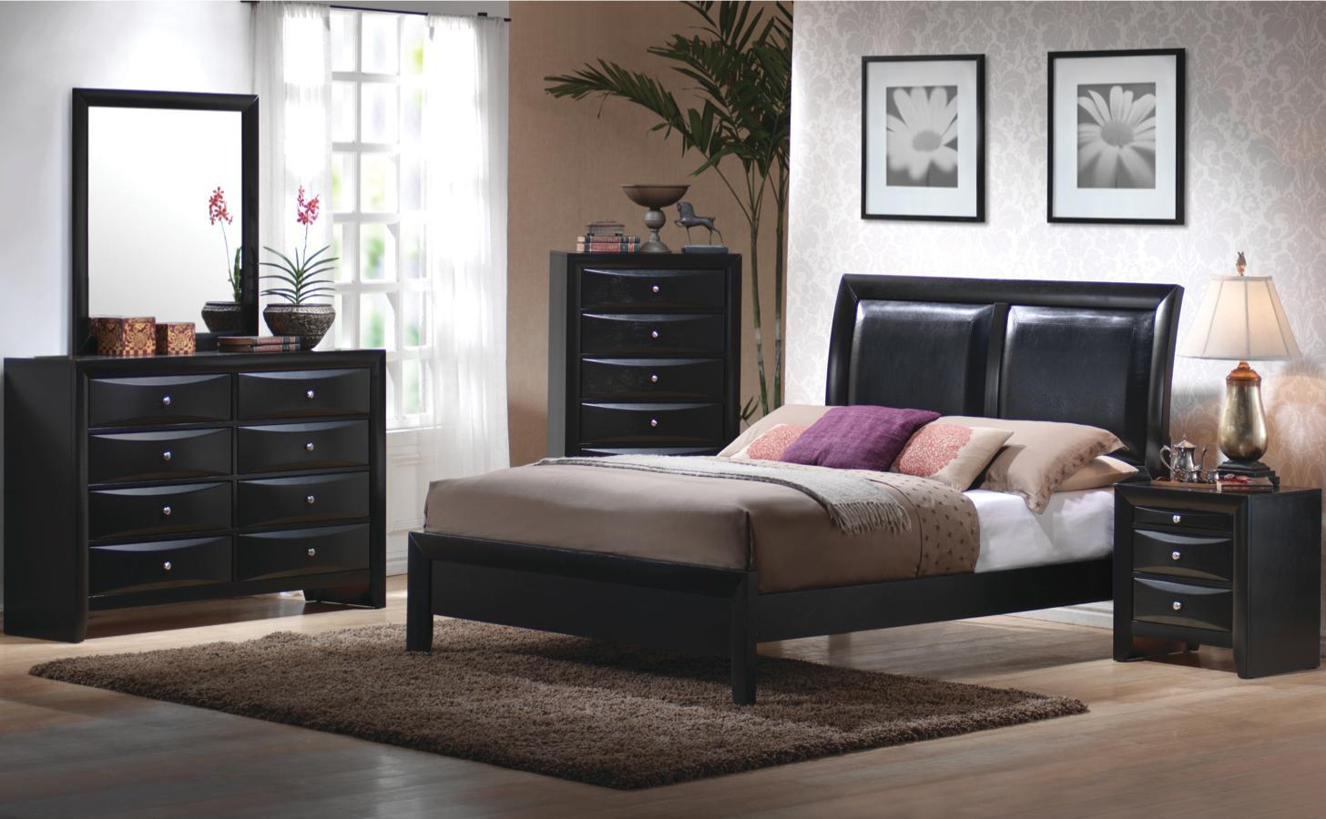 Wood Piece Modern Off Furniture Blaire White Bevelle Queen Bedroom pertaining to size 1456 X 900