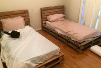 Wooden Pallet Single Beds Projects To Try Pallet Bed Frames with regard to sizing 1334 X 1000