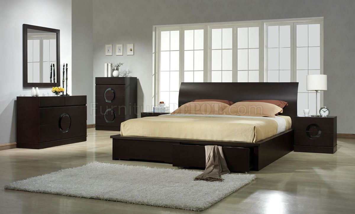 Zen Bedroom Jm Contemporary Platform Bed inside proportions 1200 X 724