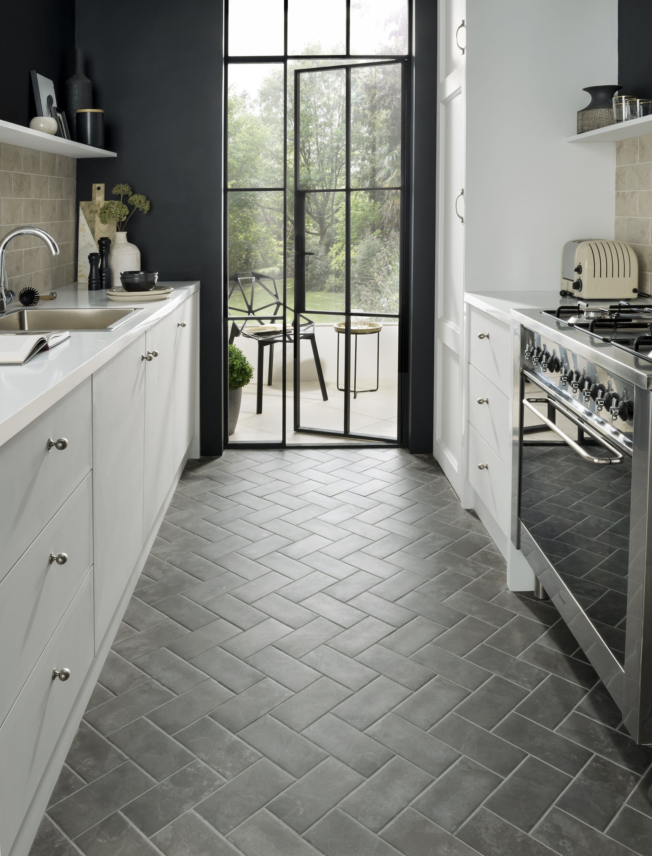 11 Tile Design Ideas To Make A Small Kitchen Feel Bigger pertaining to size 2118 X 2777