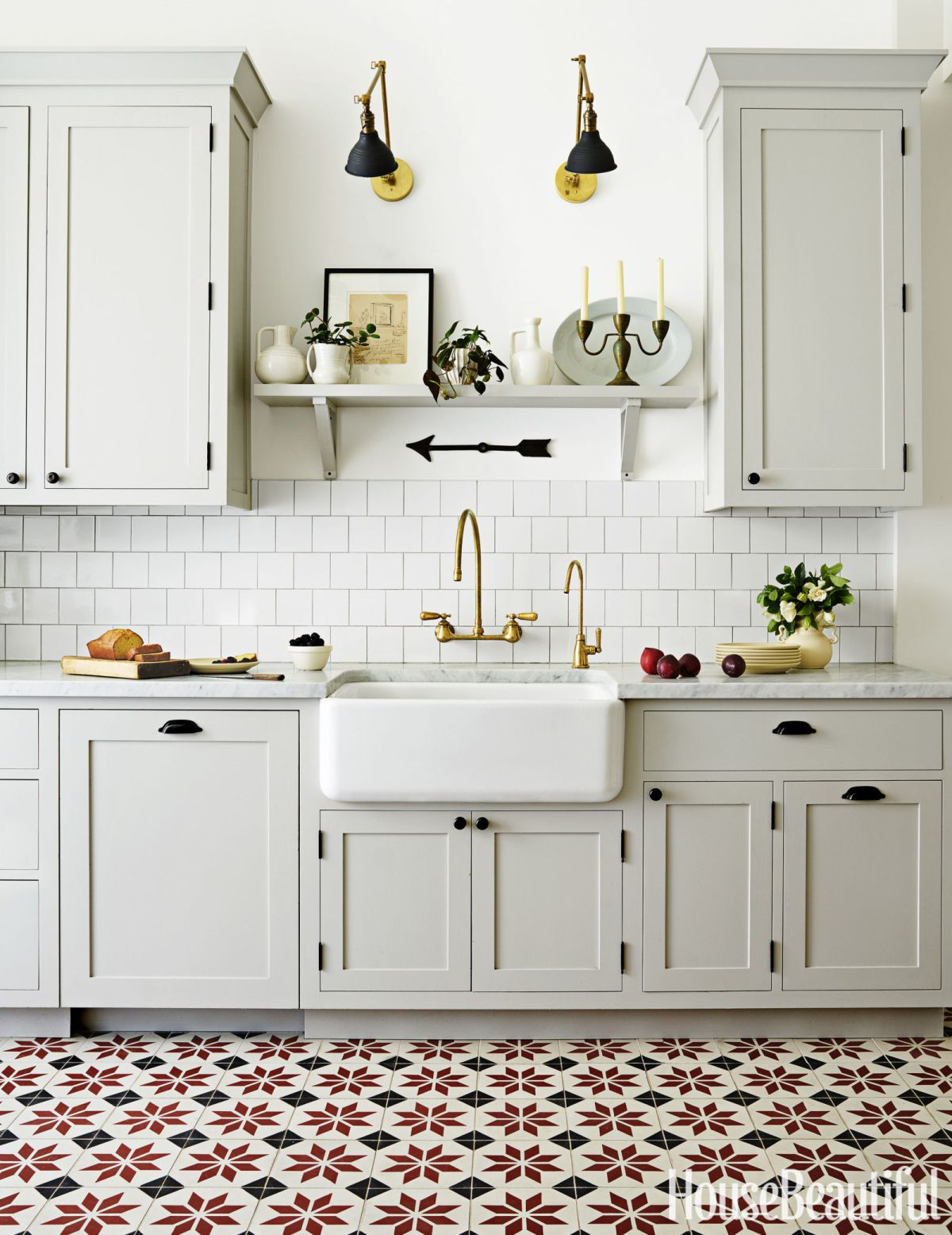 18 Beautiful Examples Of Kitchen Floor Tile Cover Bathroom Tile inside measurements 1200 X 1556