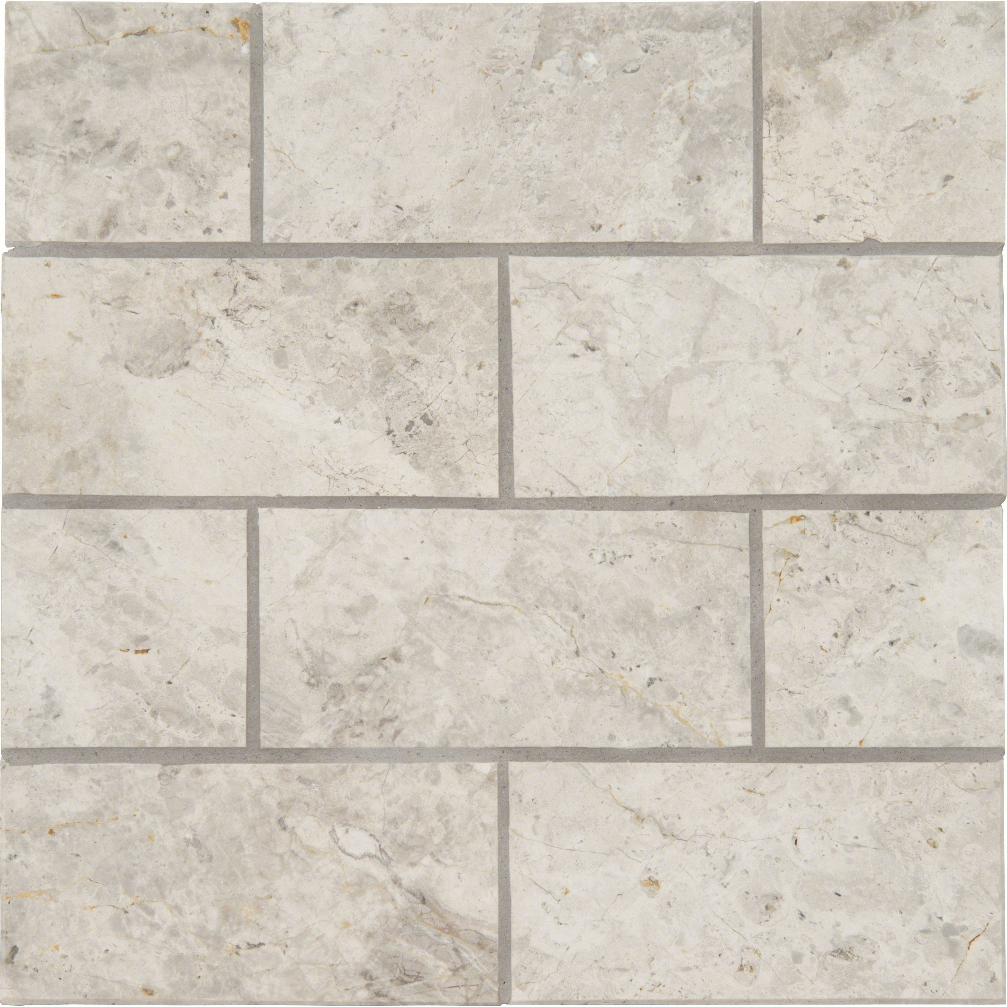 3 X 6 Marble Tile In Tundra Gray Henton Grey Subway pertaining to proportions 3298 X 3298