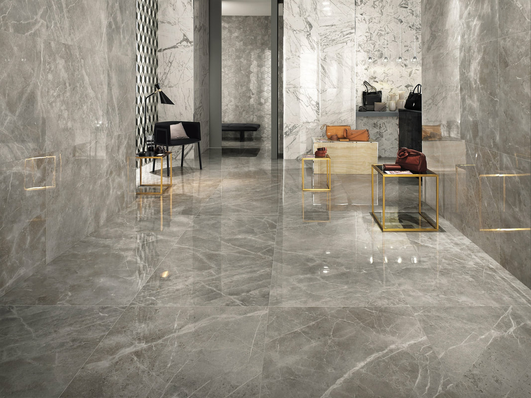 6012 Grey Marble With White Vein Porcelain Tile in measurements 1067 X 800