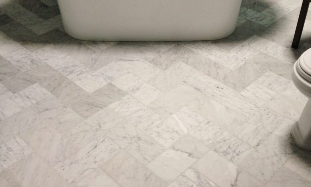 6x12 Venetino Marble Tiles Set In The Herringbone Pattern On with regard to measurements 1536 X 2048