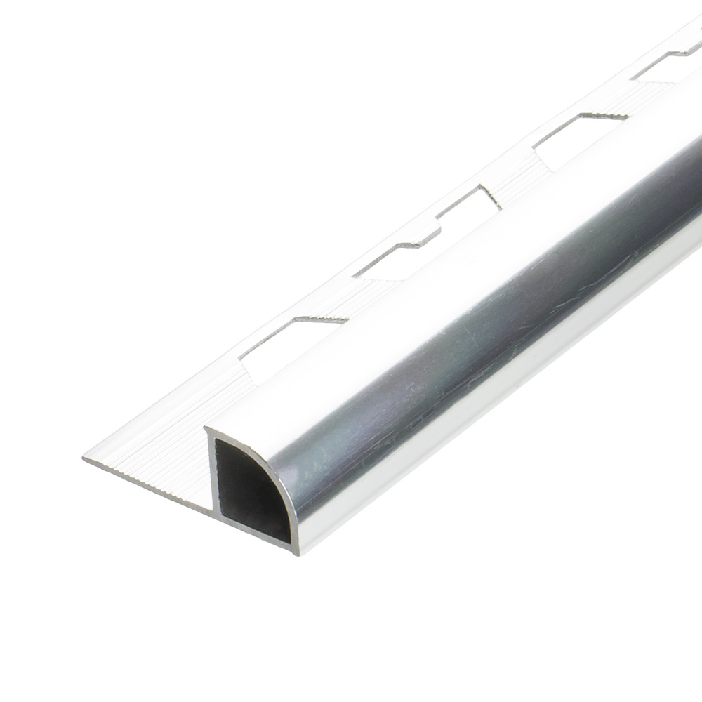 Aluminium Round Edge Tile Trim intended for size 1000 X 1000