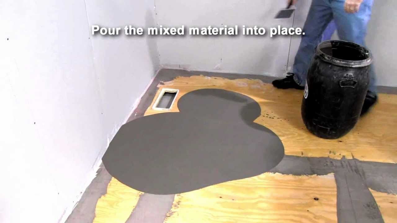 Ardex Liquid Backerboard Self Leveling Underlayment throughout proportions 1280 X 720