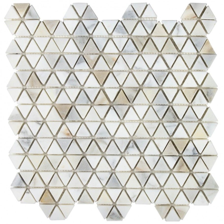 Aspekt Calacatta Marble Mosaic Tile In 2019 Mosaic Wall throughout size 910 X 910