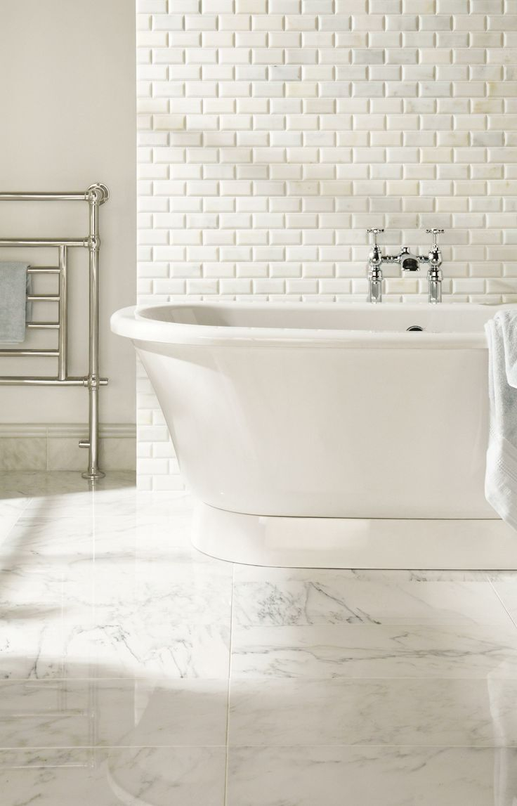 Bathrooms White Gray Tub Floor Pros Mosaic Slippery Marble inside proportions 736 X 1147