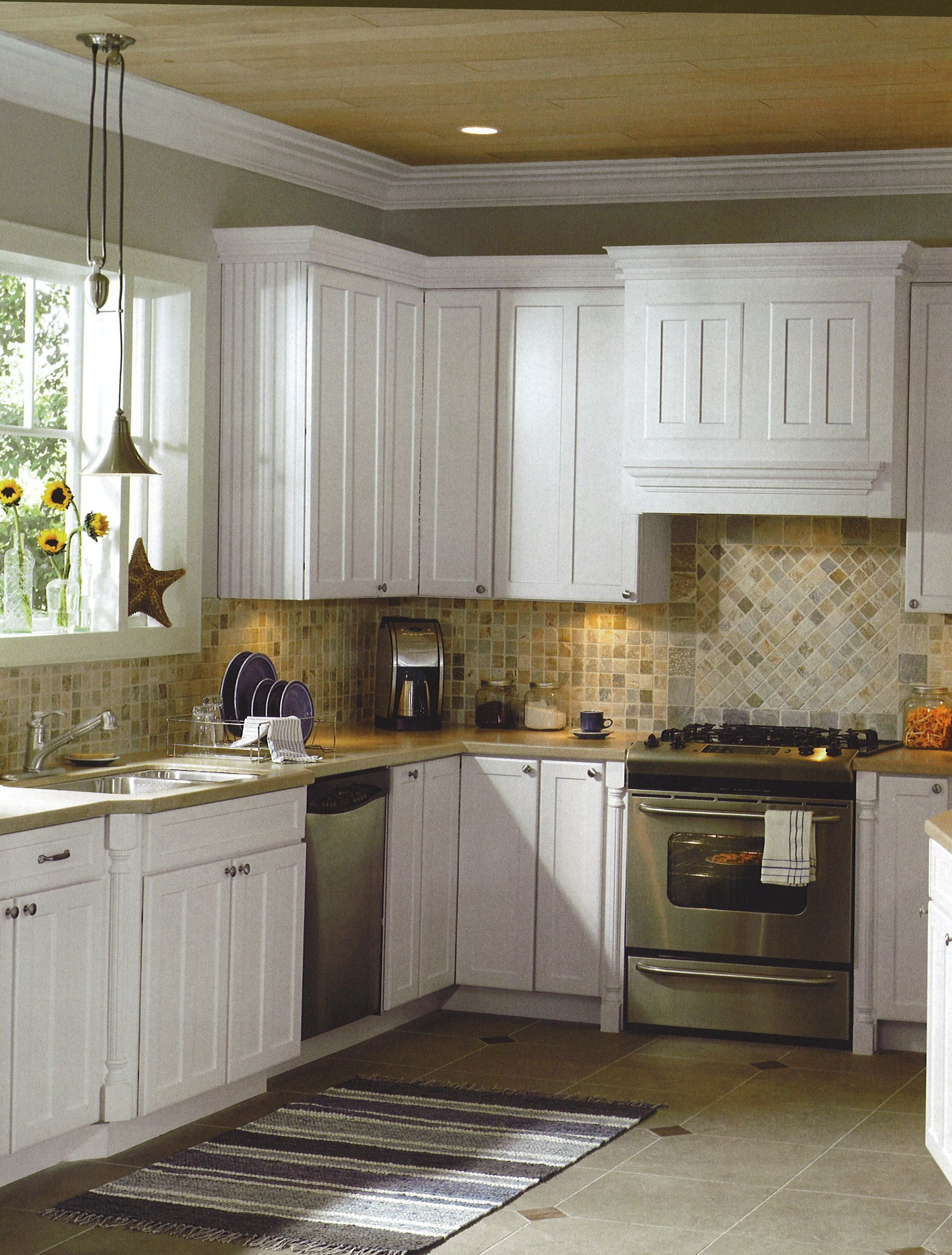 Best Floor And Counter Color For White Kitchen Cabinets throughout dimensions 2120 X 2795