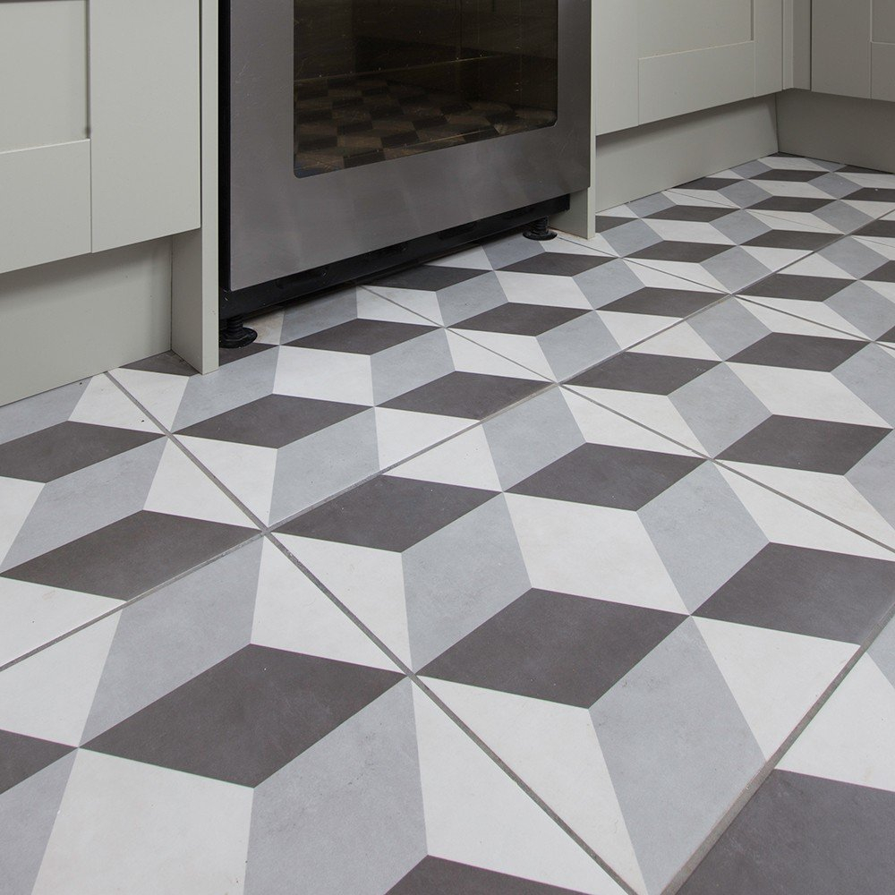 Best Of White Floor Tiles With Grey Grout Marble Tile Fireplace regarding size 1000 X 1000