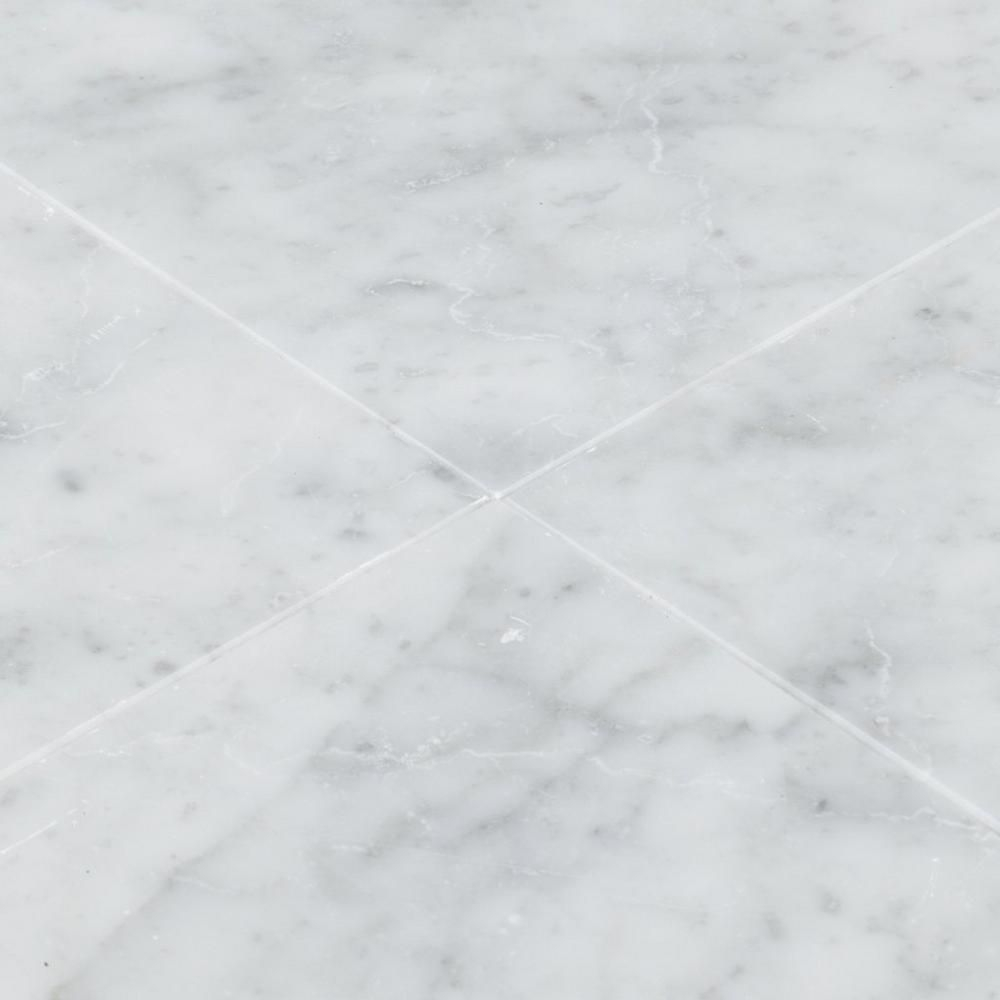 Bianco Carrara Marble Tile Master Bath Tiles Marble pertaining to dimensions 1000 X 1000