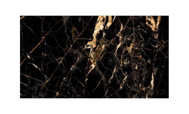 Black Gold Marble Effect 60cm X 120cm Wall Floor Tile intended for dimensions 1000 X 1000