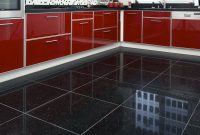 Black Sparkle Floor Tiles Homebase In 2019 Black Kitchen intended for proportions 1024 X 768