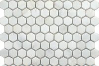 Blanco Hexagon Tiles Oriental Marble Mosaics Mosaic Tiles throughout dimensions 1000 X 1000