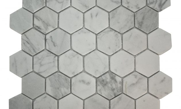 Bronte White Grey Mosaic Tile L321mm W293mm intended for dimensions 2000 X 2000