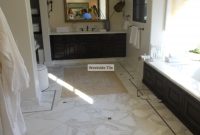 Calacatta Gold 18x18 Marble Installed In Diagonal Pattern inside size 2500 X 3333