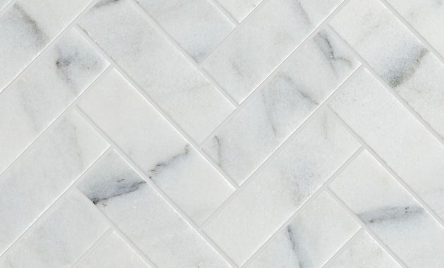 Calacatta Vein Honed Marble Herringbone Mosaic Tiles In 2019 regarding sizing 1739 X 1739