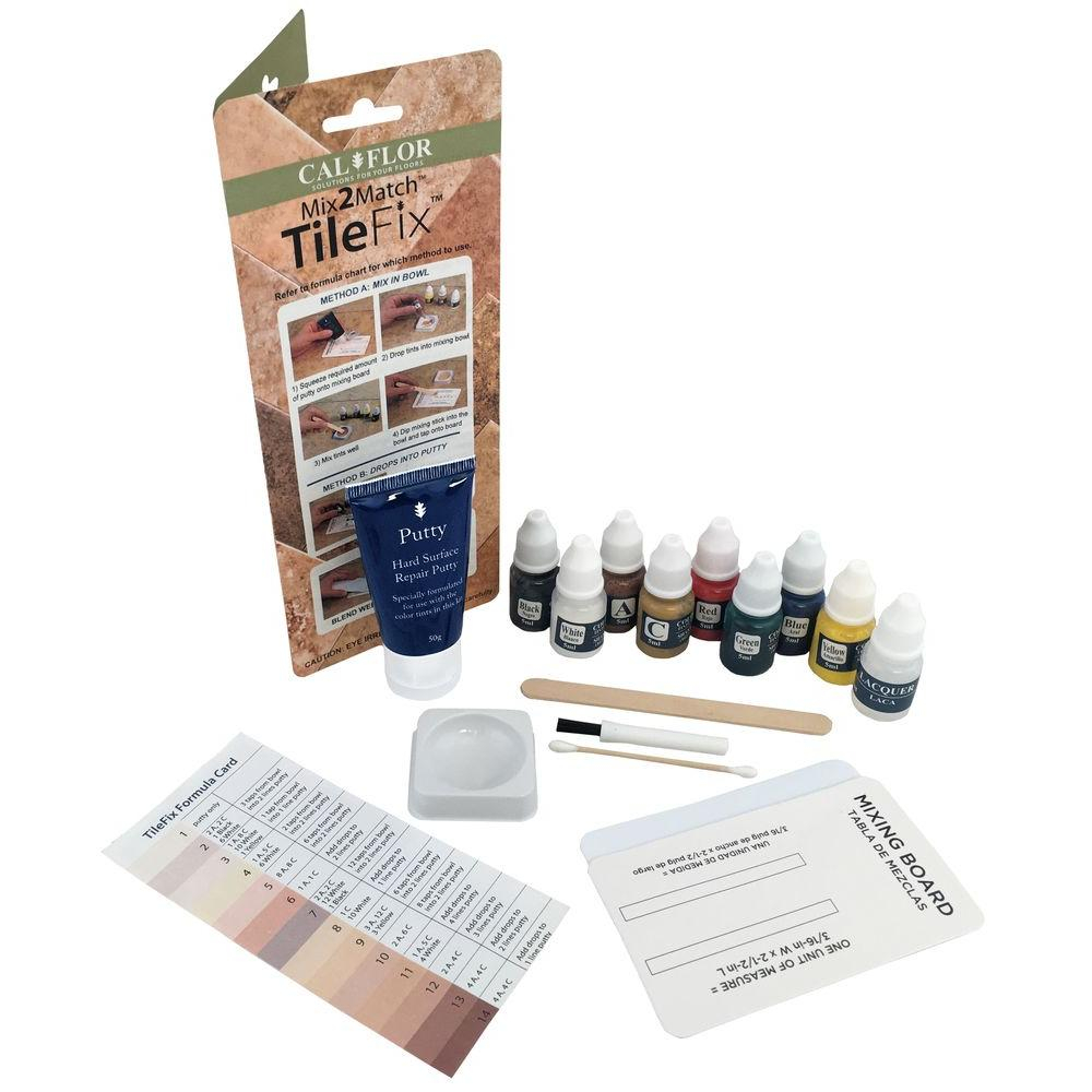 Calflor Tilefix Tile And Stone Repair Kit for size 1000 X 1000