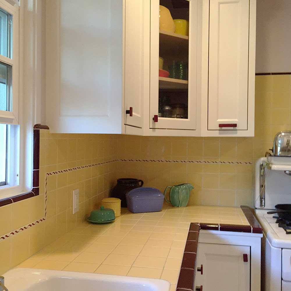 Carolyns Gorgeous 1940s Kitchen Remodel Featuring Yellow regarding size 1000 X 1000