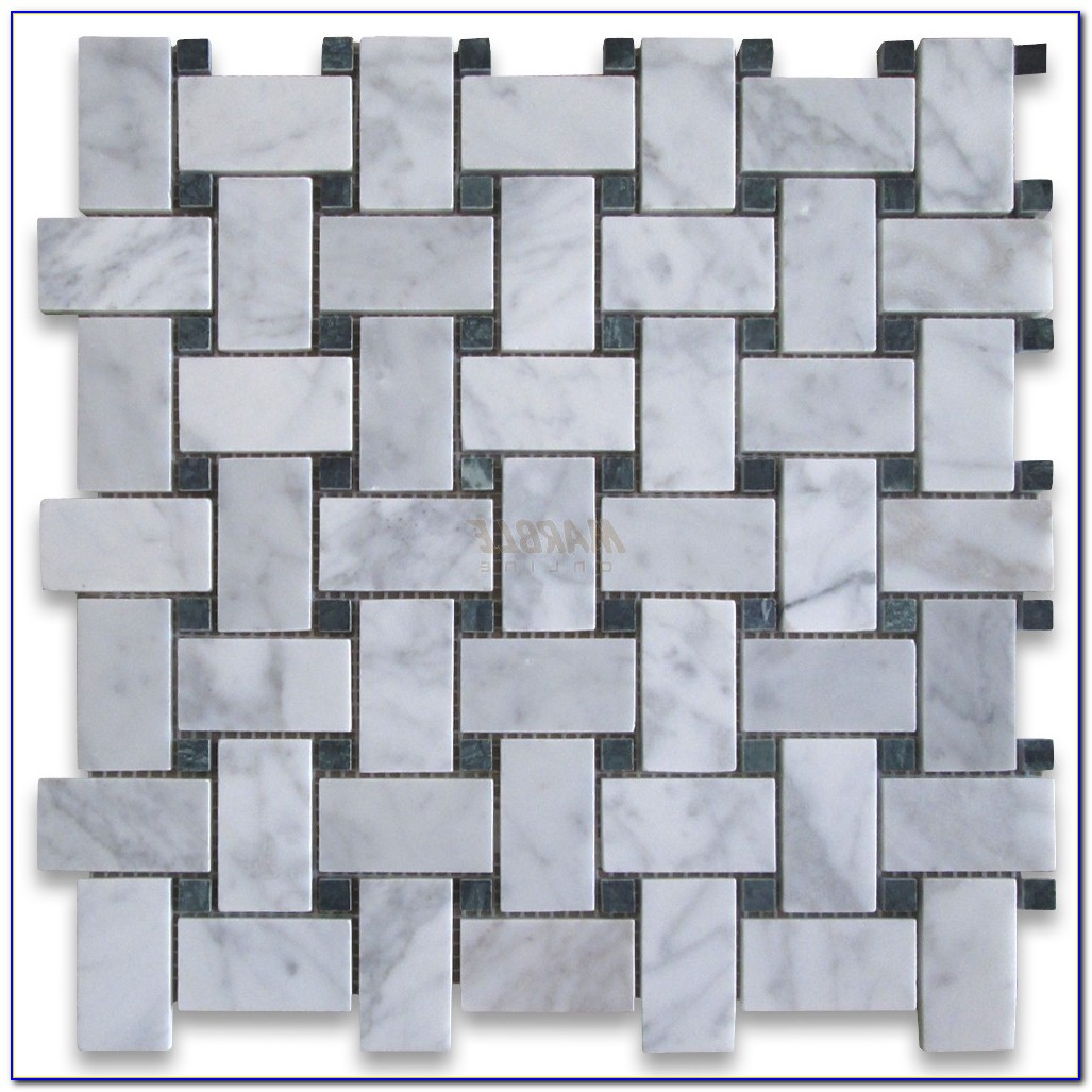 Carrara Marble Hexagon Mosaic Tile Tiles Home Design for sizing 1027 X 1027
