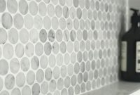 Carrara Penny Round Honed Marble Bathroom Mosaic intended for size 1000 X 1000