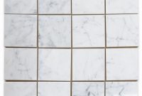 Carrara White 6x6 Tile Polished Marble From Italy throughout proportions 980 X 980