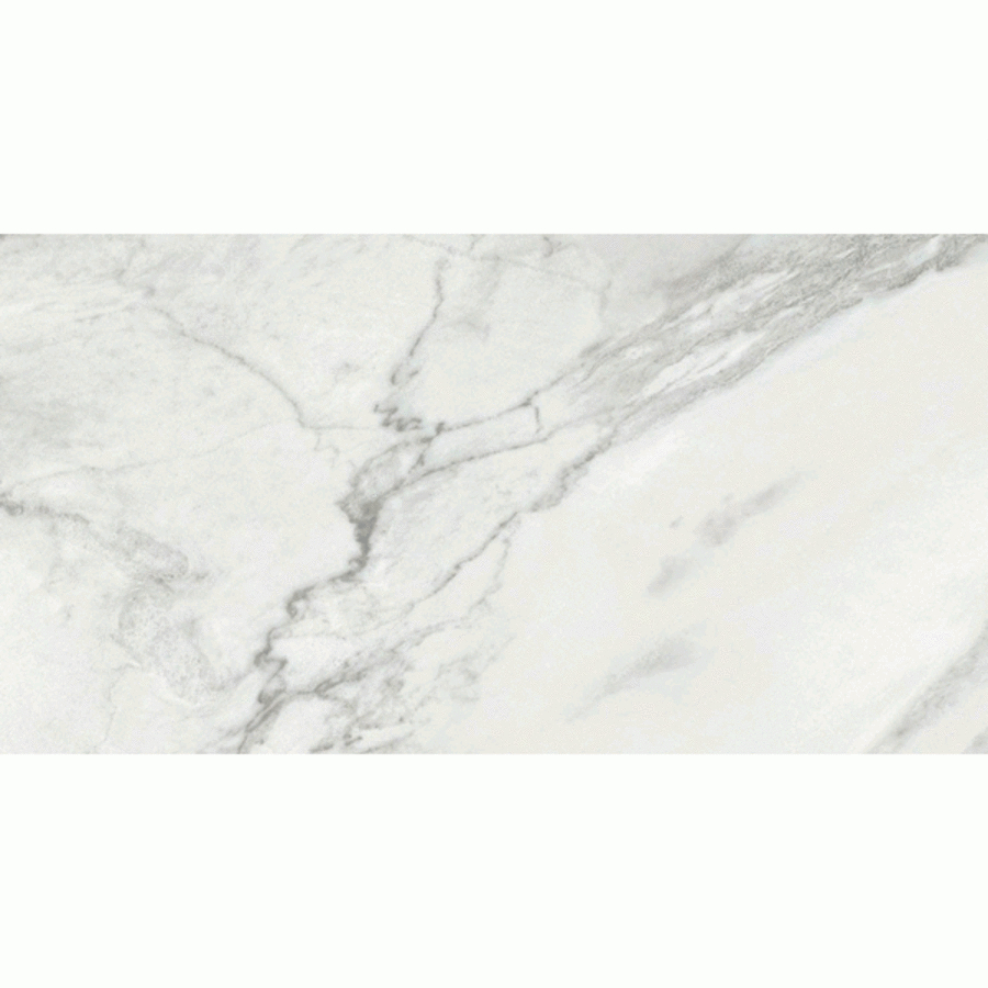 Carrara White Marble Effect 30cm X 60cm Polished Porcelain pertaining to sizing 900 X 900