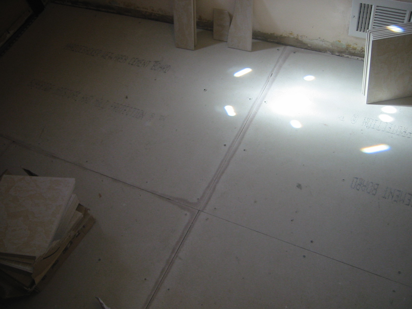Cement Backer Board On Kitchen Floor Outside Door All intended for proportions 1600 X 1200