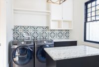 Classic Modern Laundry Room Reveal Laundry Laundry Room within dimensions 736 X 1104