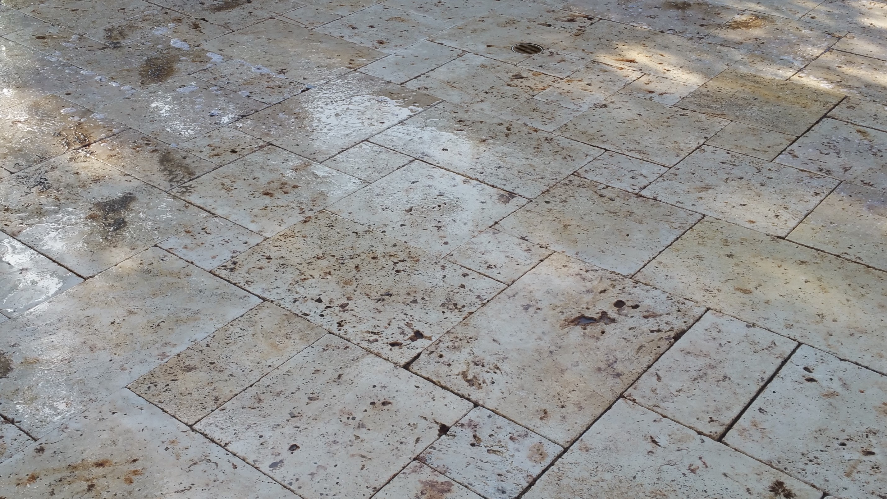 Cleaning Outdoor Travertine Patio Dallas Travertine with regard to sizing 2855 X 1606