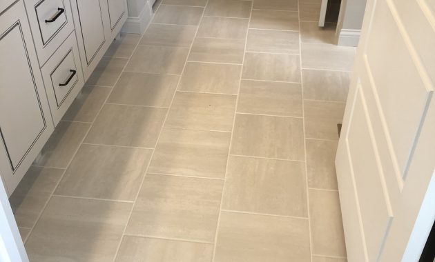 Cove Creek 13x13 Gray Floor Tile Installed Brick Joint In pertaining to size 3024 X 4032