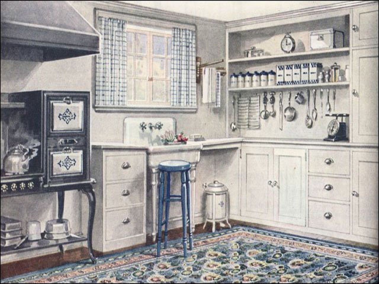 Craftsman Mission Style Kitchen Cabinets 1920 S Style intended for proportions 1280 X 960