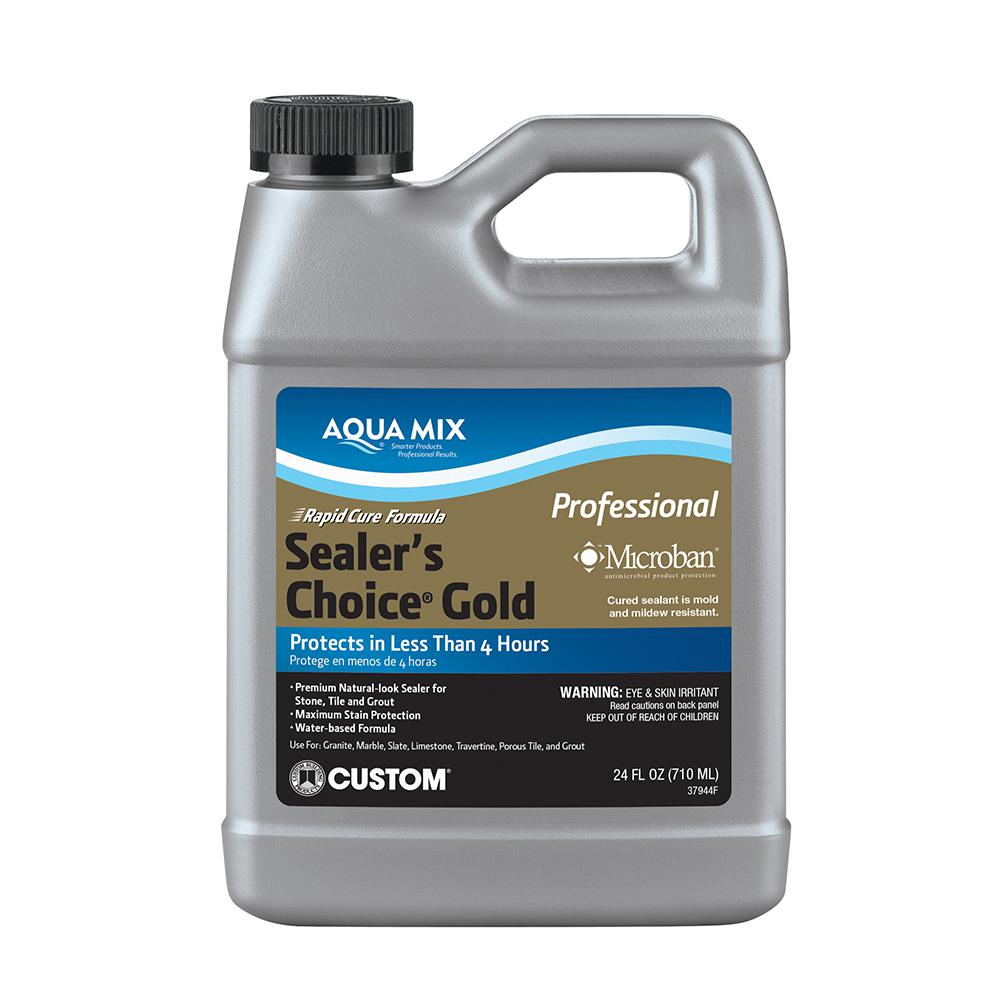 Custom Building Products Aqua Mix Sealers Choice Gold 24 Oz Penetrating Sealer intended for sizing 1000 X 1000