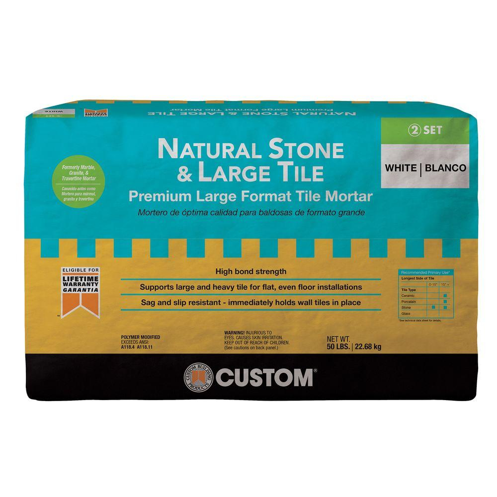 Custom Building Products Natural Stone And Large Tile 50 Lbs inside dimensions 1000 X 1000