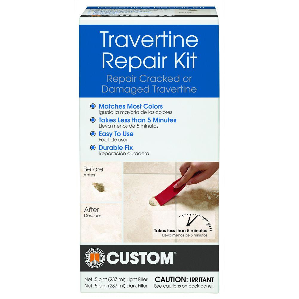 Custom Building Products Travertine Repair Kit Travrk The within proportions 1000 X 1000