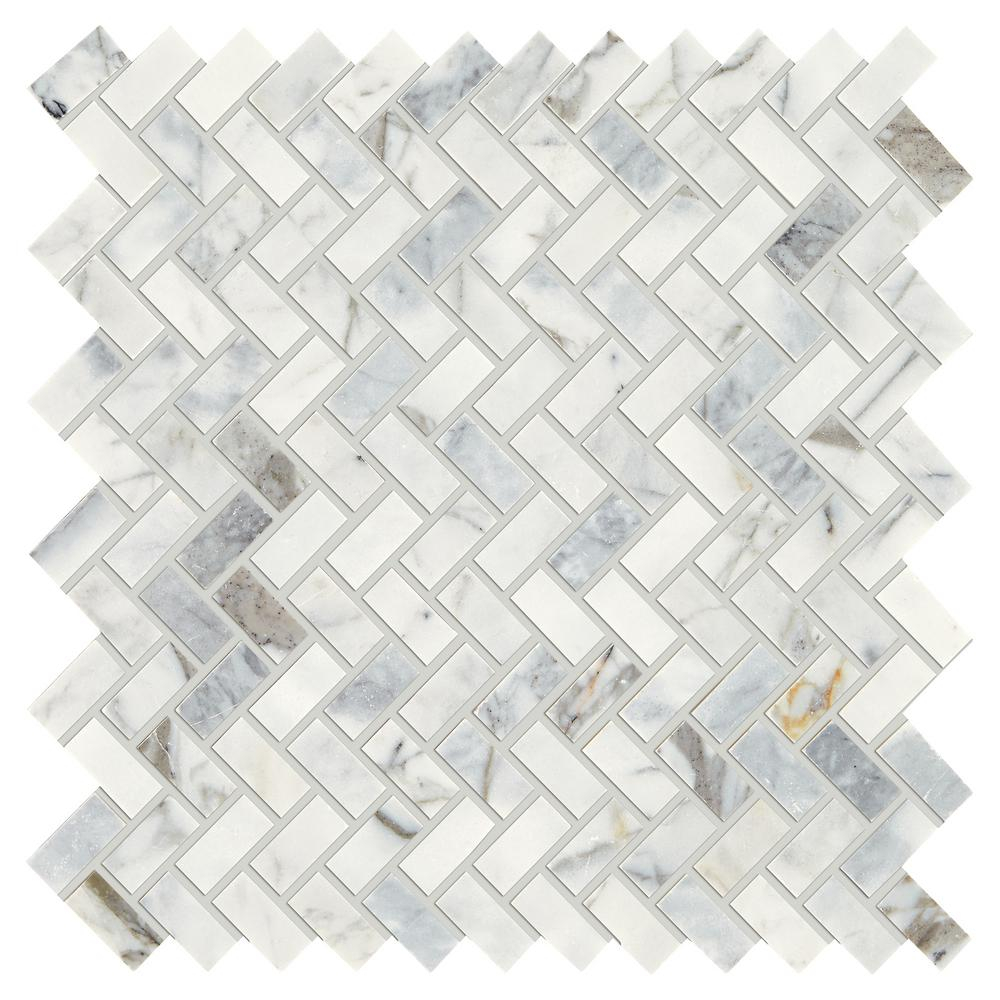 Daltile Stone Decor Fog 11 In X 12 In X 10 Mm Marble Mosaic Floor And Wall Tile 083 Sq Ft Piece inside sizing 1000 X 1000