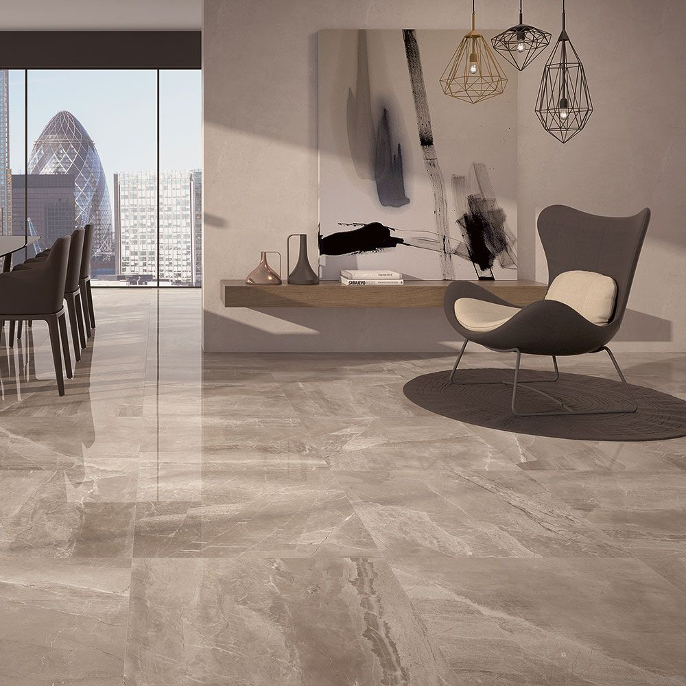 Details About Cashmere Beige Amarillo Parador Polished Marble Effect 60x60 Porcelain Floor Til intended for size 1000 X 1000