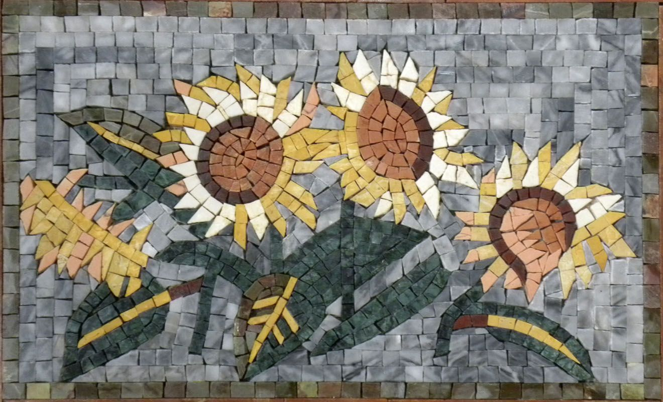 Details About Large Hand Painted Ceramic Tile Art Mosaic pertaining to sizing 1320 X 800