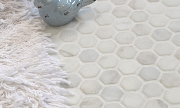 Details About Oriental White Marble Hexagon Wall Floor Tiles Per Sheet pertaining to proportions 1000 X 1000