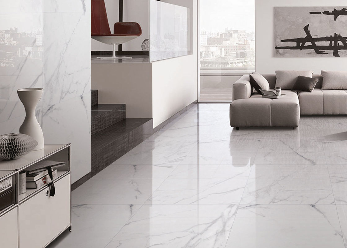 Digital Carrara Marble Floor Tile 24x48 Wear Resistant For pertaining to measurements 1120 X 799