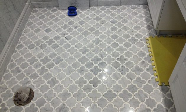 Edmonton Tile Install White Marble Bathroom Marble Tile throughout size 1024 X 768