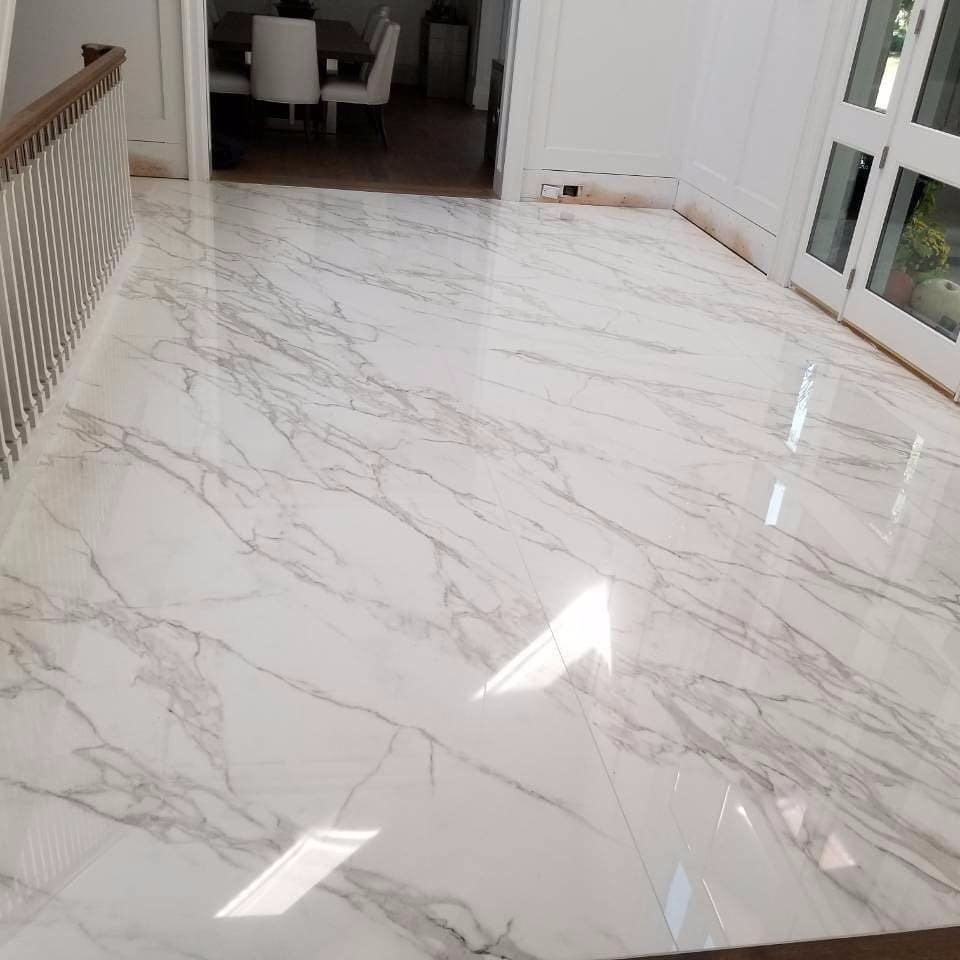 Floor Neolith Calacatta Marble Trend Marble Granite in size 960 X 960